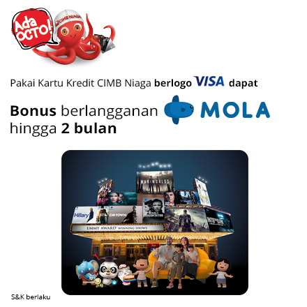 Mola TV | Khusus Kartu Visa