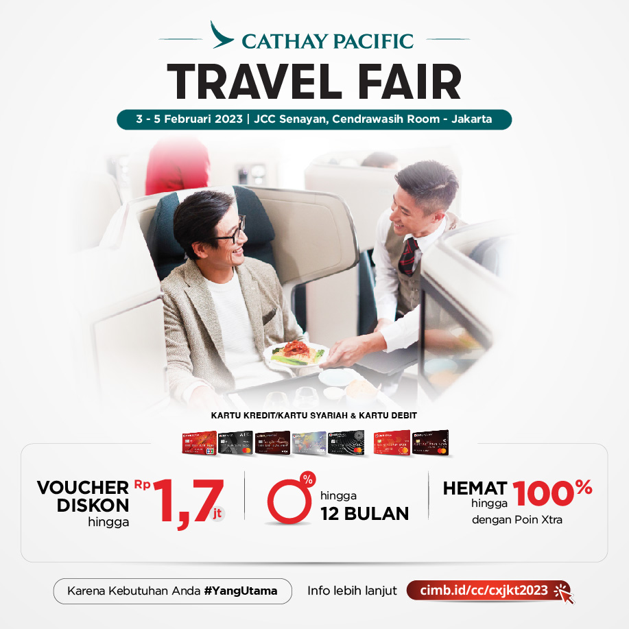 Cathay Pacific Travel Fair | Jakarta