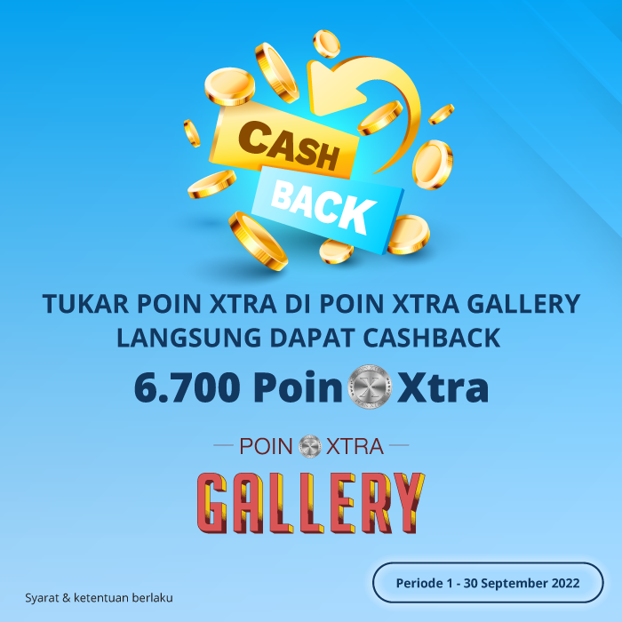 Poin Xtra - Promo Cashback